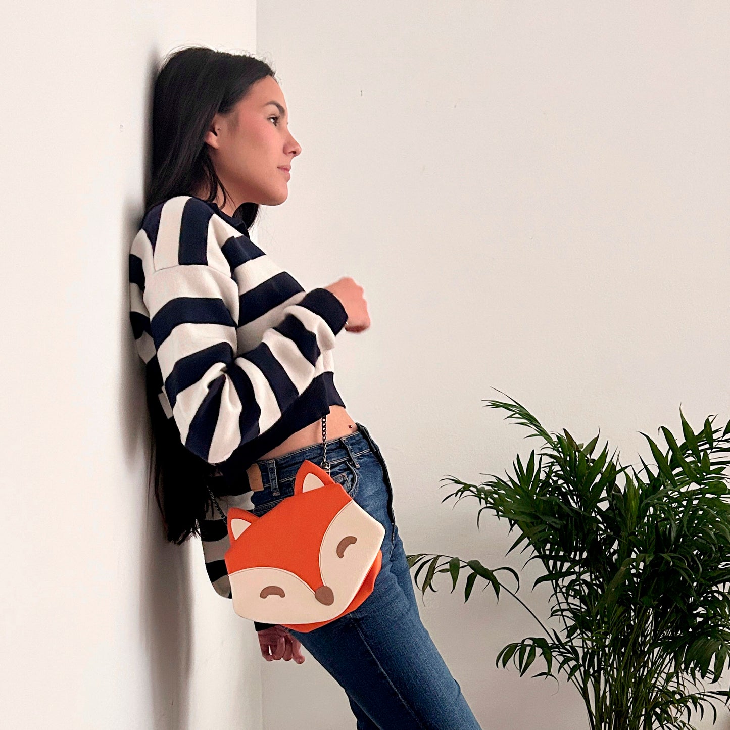 Bolso Bag Zorro Fox Animal Modelo Frontal |Bob Art Bolso Bag Zorro Fox Animal Modelo Frontal |Bob Art