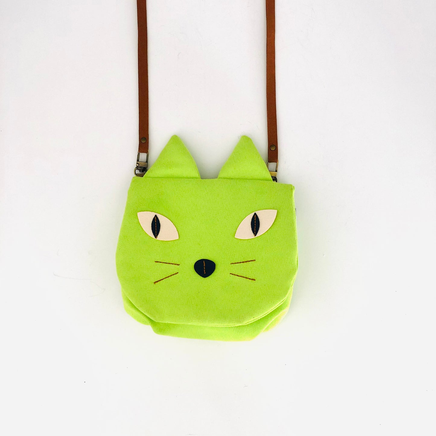 Bolso Gato Sostenible Artesanal Frontal | Bob Art Bolso Gato Sostenible Artesanal Frontal | Bob Art