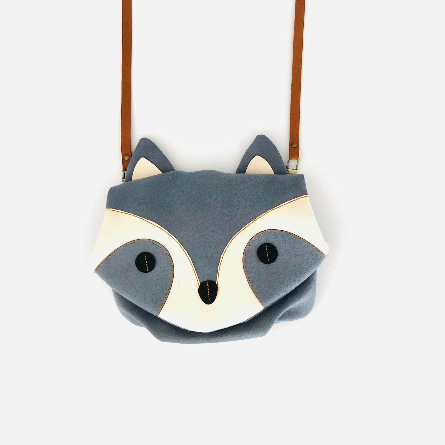 Bolso Mapache Sostenible Artesanal Frontal | Bob Art Bolso Mapache Sostenible Artesanal Frontal | Bob Art