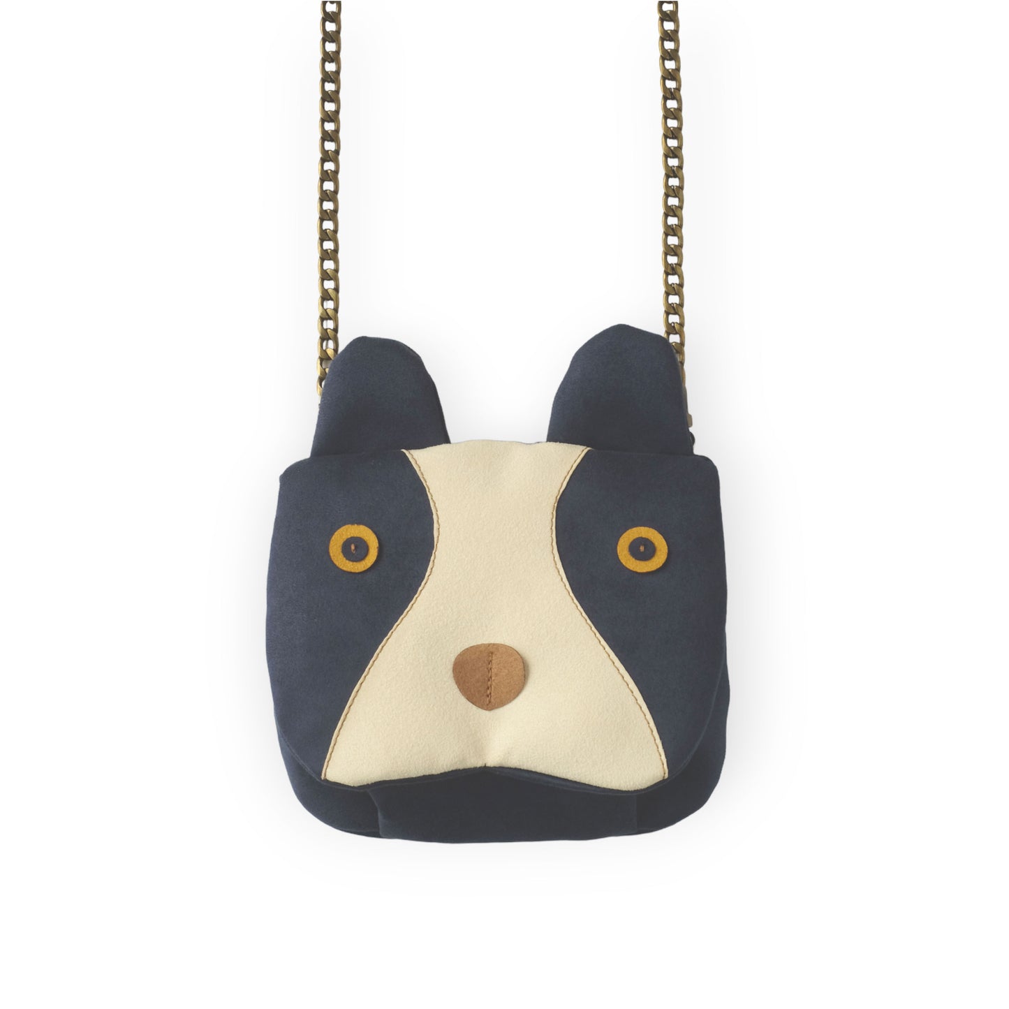 Bolso Perro Muy Animal Sostenible Artesanal Frontal |Bob Art Bolso Perro Muy Animal Sostenible Artesanal Frontal |Bob Art