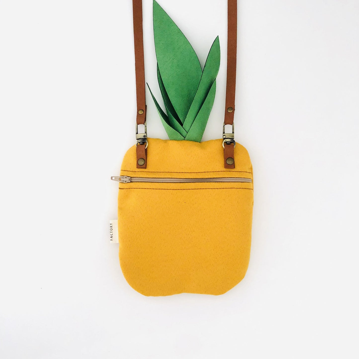 Bolso Piña Fruitopia artesanal y sostenible Dorso | Bob Art Bolso Piña Fruitopia artesanal y sostenible Dorso | Bob Art