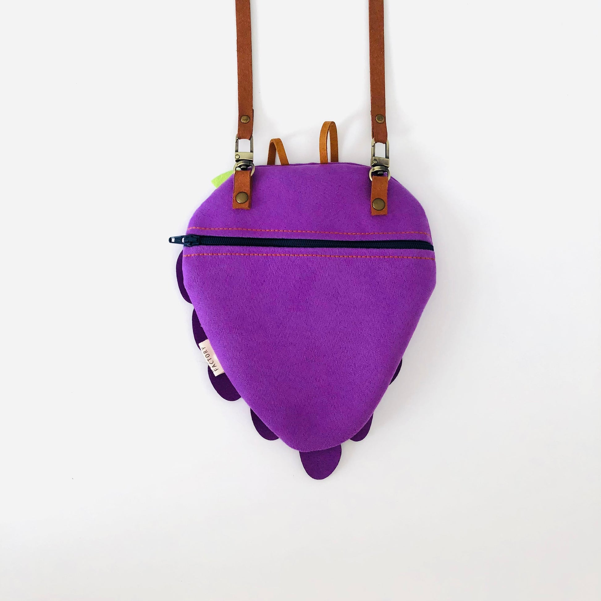 Bolso Uva Fruitopia artesanal y sostenible Dorso | Bob Art Bolso Uva Fruitopia artesanal y sostenible Dorso | Bob Art