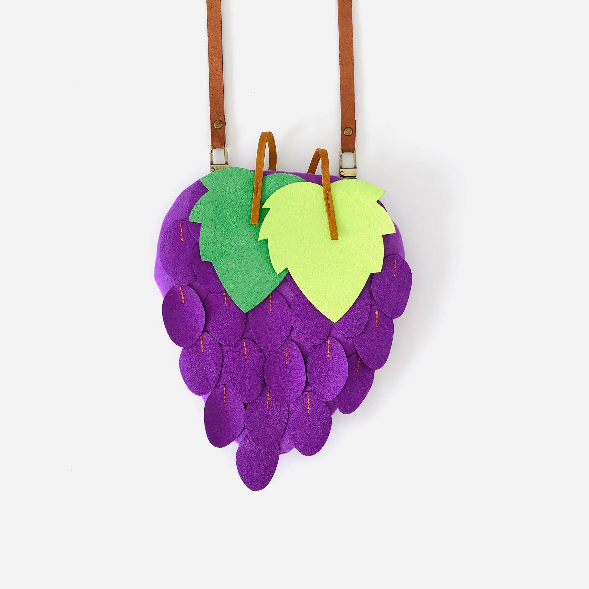 Bolso Uva Fruitopia artesanal y sostenible Frontal | Bob Art Bolso Uva Fruitopia artesanal y sostenible Frontal | Bob Art