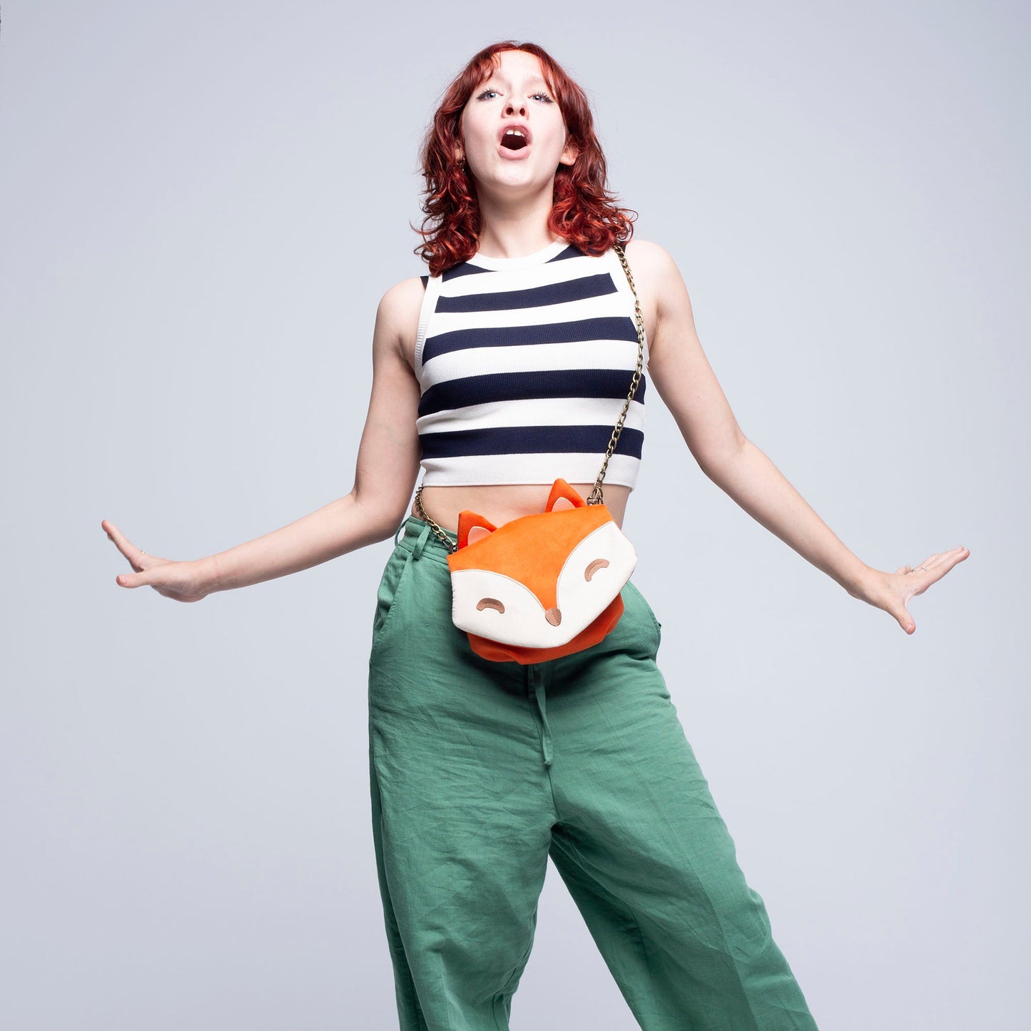 Bolso Bag Zorro Fox Animal Modelo Frontal |Bob Art Bolso Bag Zorro Fox Animal Modelo Frontal |Bob Art