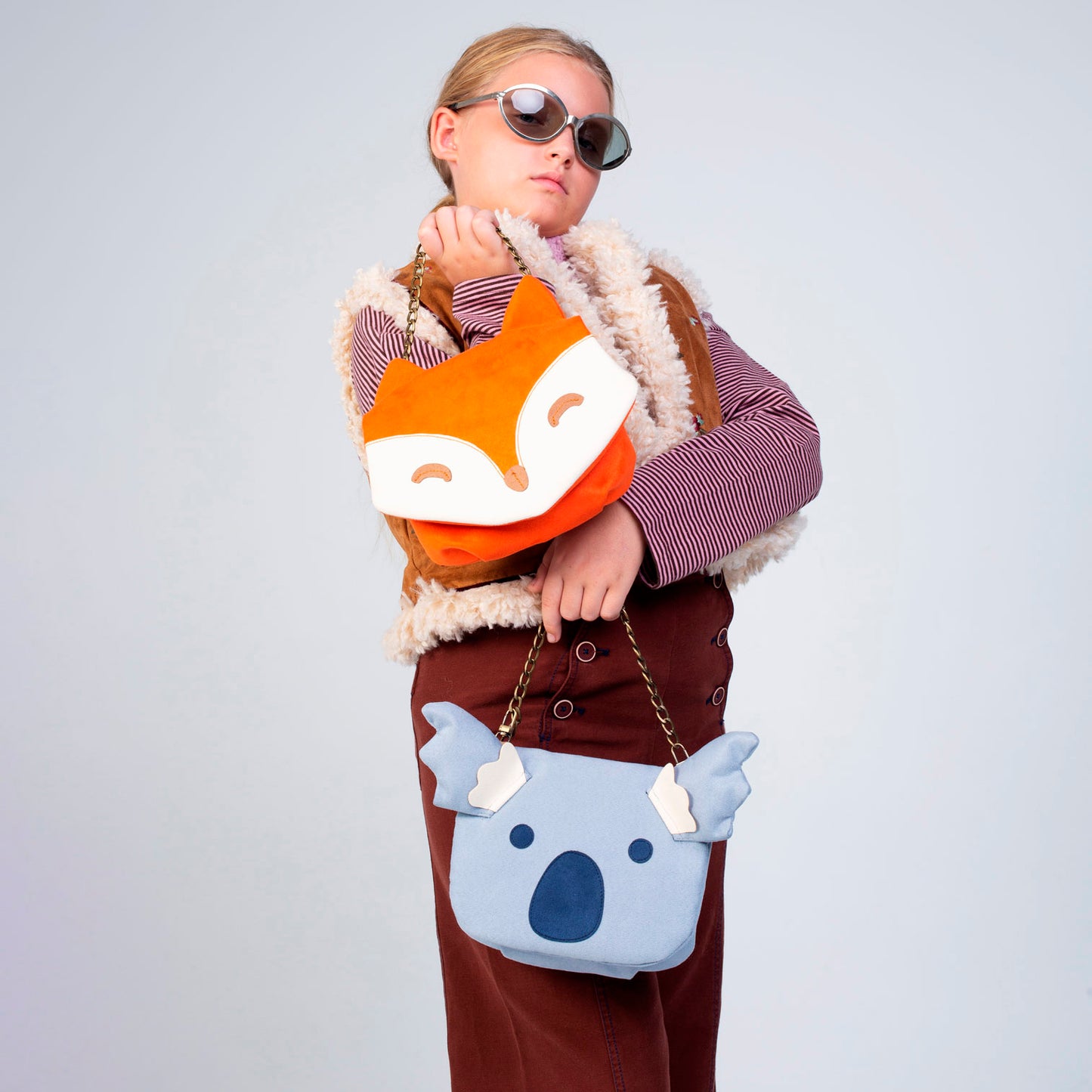 Bolso Koala Bolso Zorro Modelo Frontal | Bob Art Bolso Koala Bolso Zorro Modelo Frontal | Bob Art