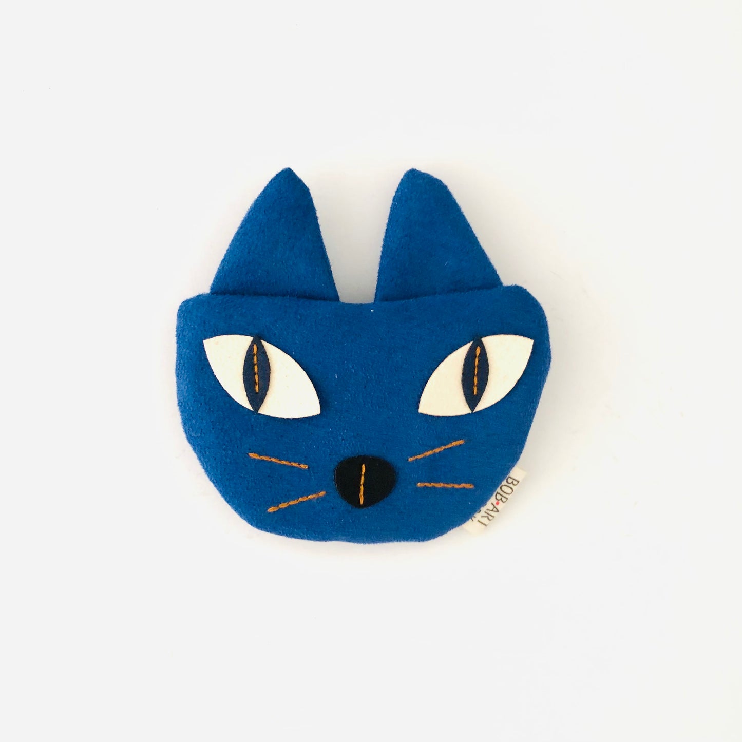 Monedero Gato Sostenible Artesanal Frontal | Bob Art Monedero Gato Sostenible Artesanal Frontal | Bob Art