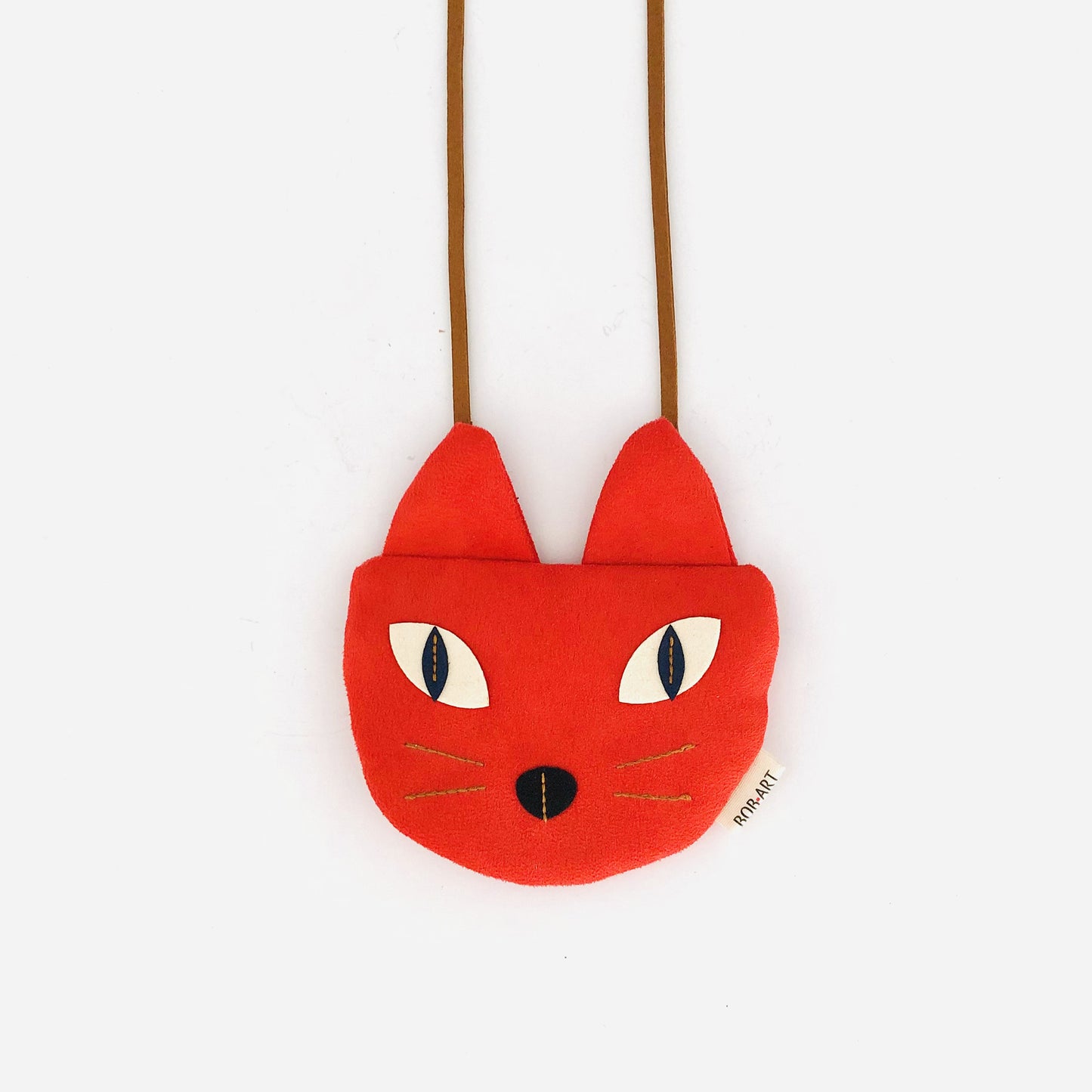 Monedero Gato Sostenible Artesanal Frontal | Bob Art Monedero Gato Sostenible Artesanal Frontal | Bob Art