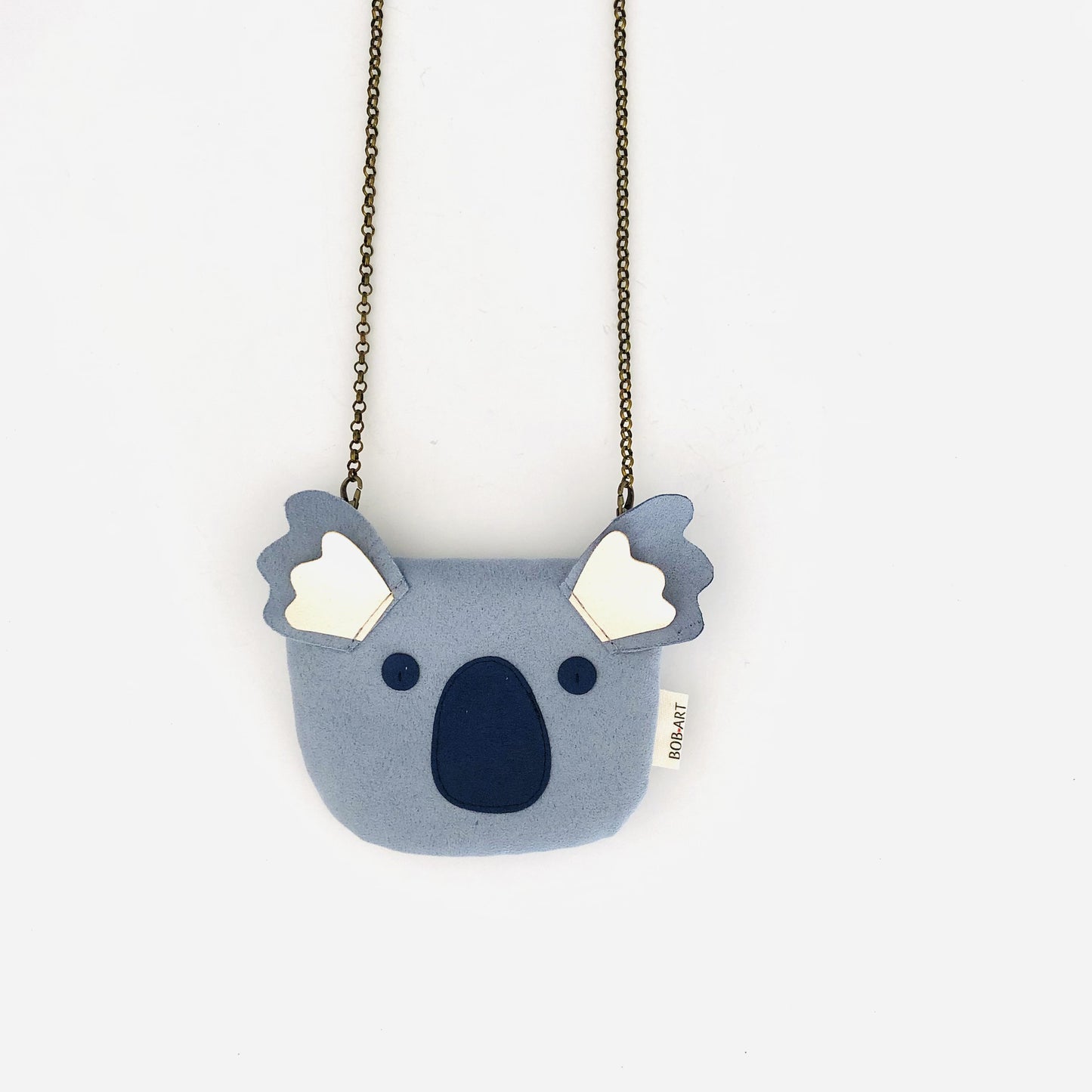 Monedero Koala Sostenible Artesanal Frontal | Bob Art Monedero Koala Sostenible Artesanal Frontal | Bob Art