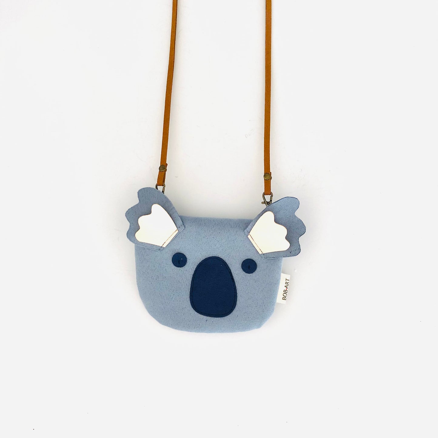Monedero Koala Sostenible Artesanal Frontal | Bob Art Monedero Koala Sostenible Artesanal Frontal | Bob Art