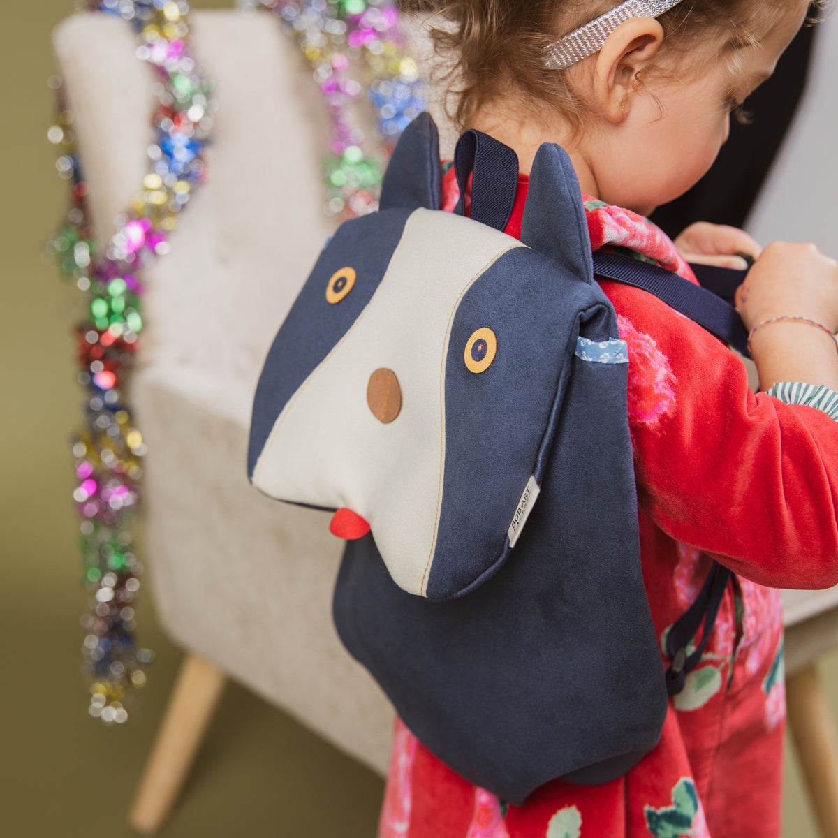 Mochila bebé Perro Set