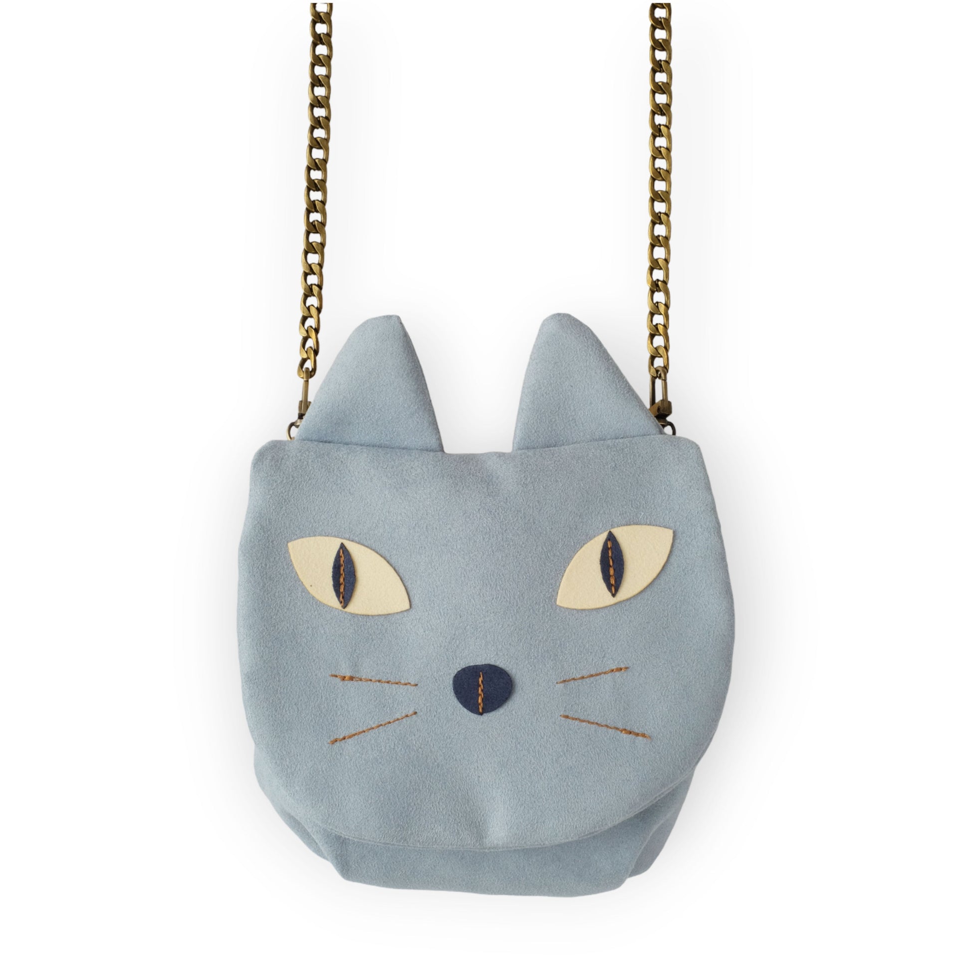 Bolso Gato Muy Animal Frontal Modelo |Bob Art