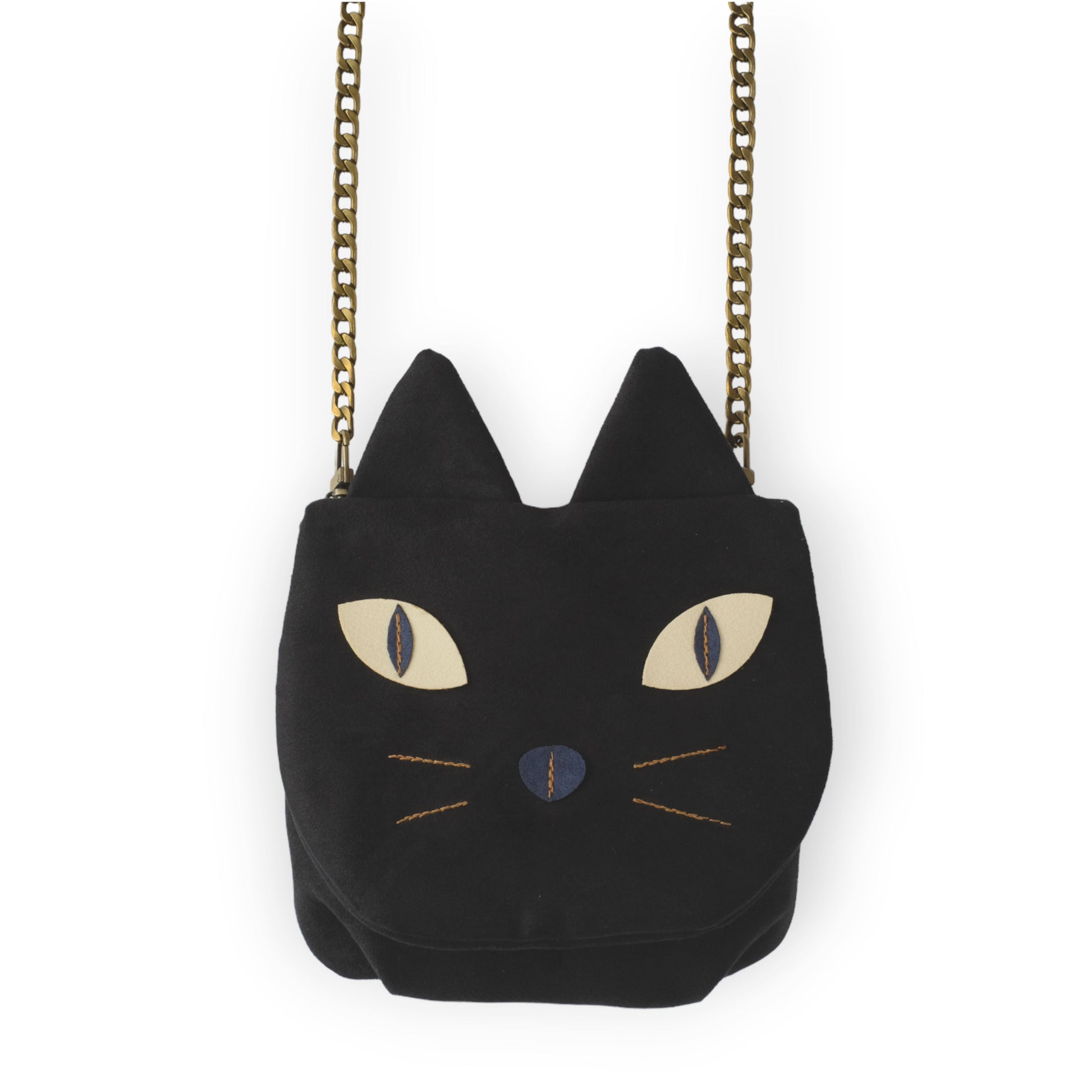 Bolso Gato Muy Animal Frontal Modelo |Bob Art