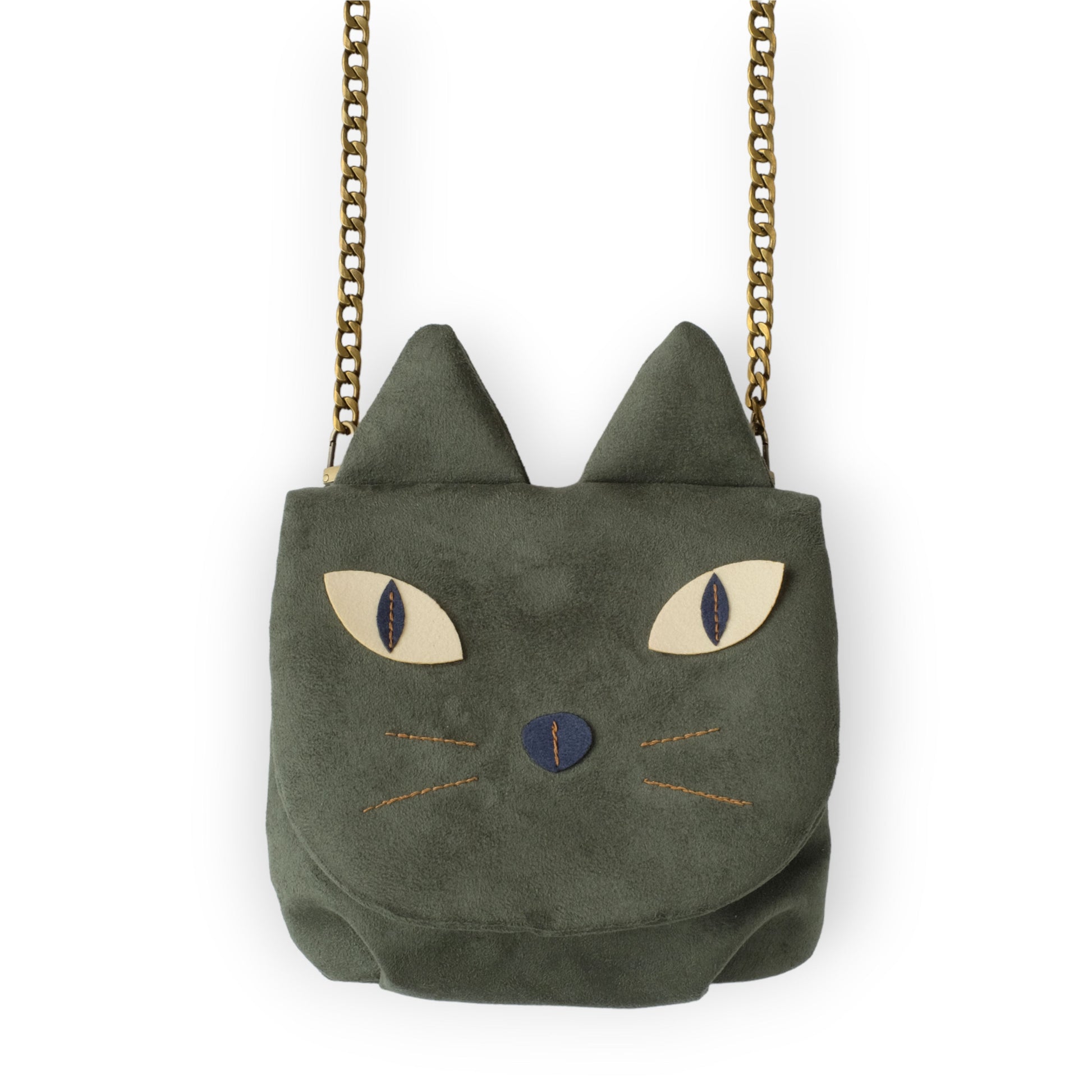 Bolso Gato Muy Animal Frontal Modelo |Bob Art