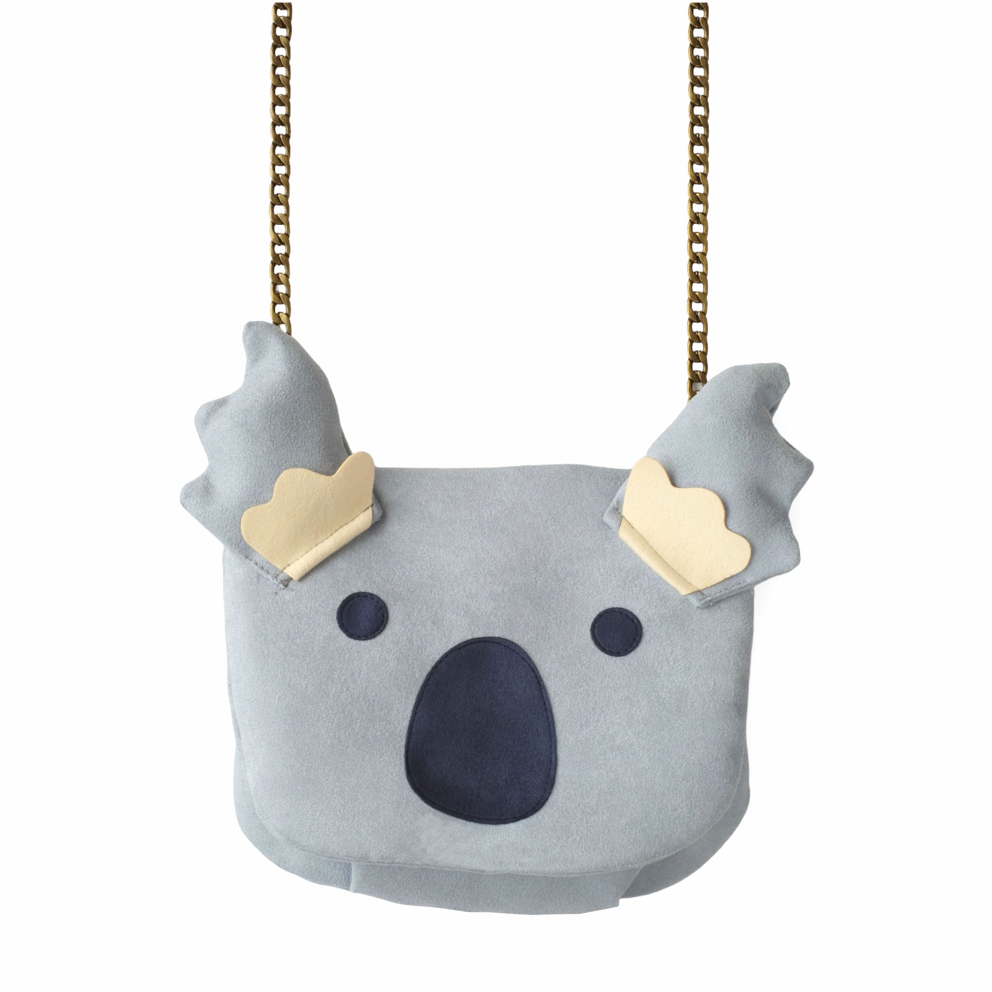 Bolso Koala Muy Animal Sostenible Artesanal Frontal|Bob Art