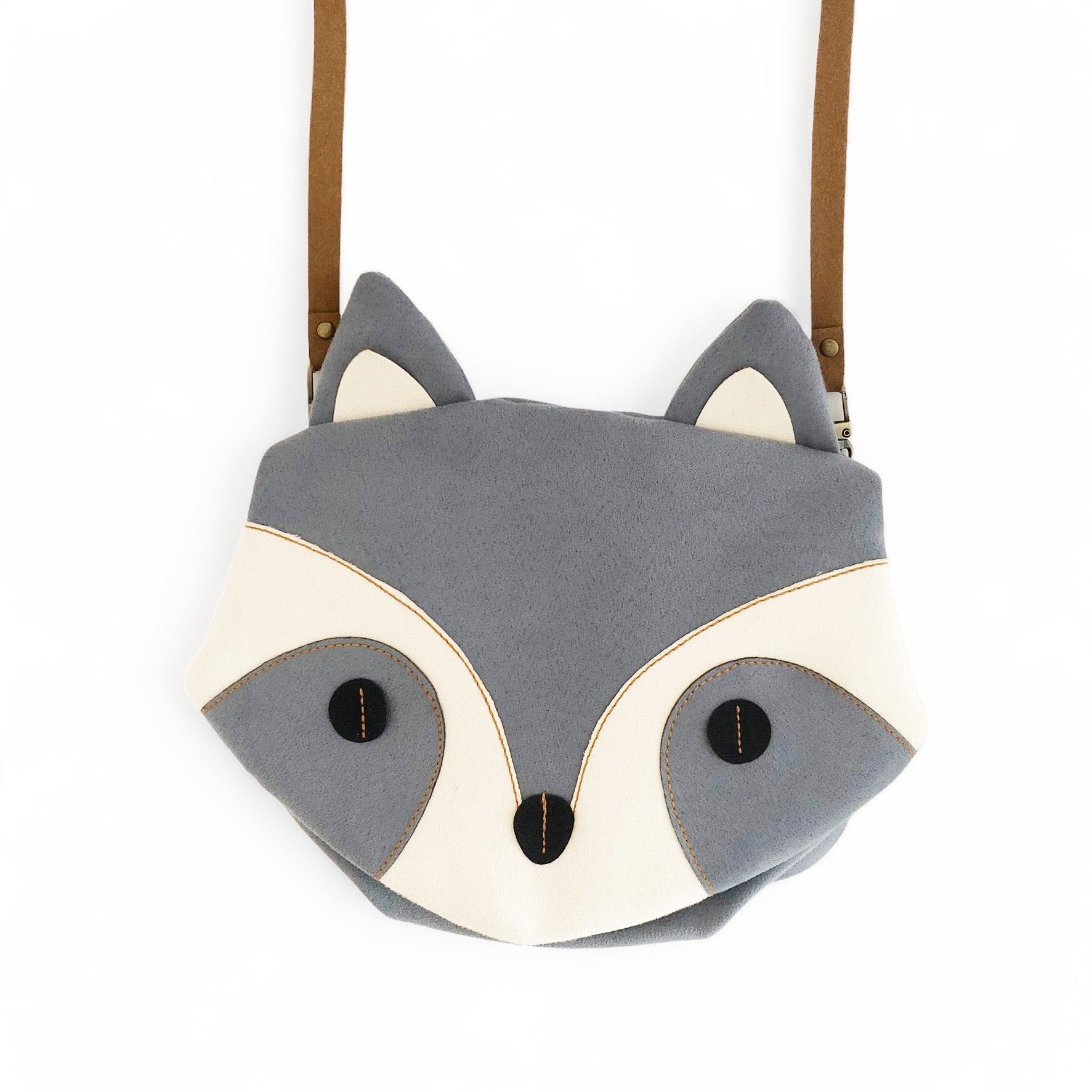 Bolso Mapache Muy Animal Frontal | Bob  Art