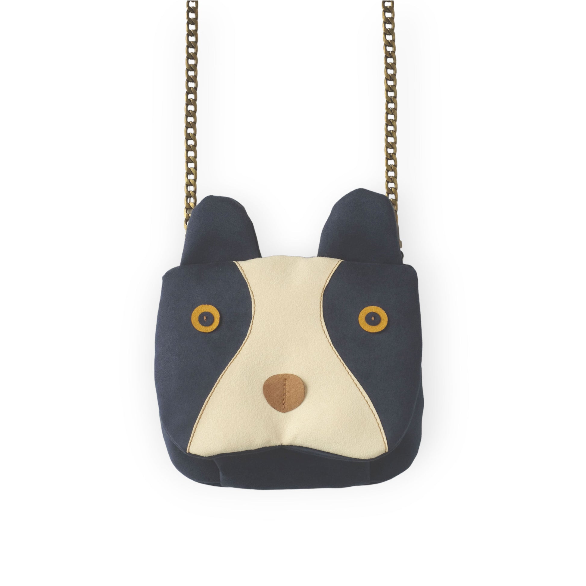 Bolso Perro Muy Animal Sostenible Artesanal Frontal |Bob Art